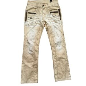 Semantic design tan pants